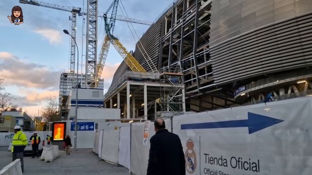 ? ¡QUEDA PRECIOSO! ⚠️ OBRAS del SANTIAGO BERNABÉU (17 enero 2023)