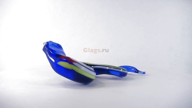Подарочная фигурка из стекла Змея