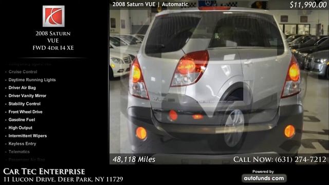 Used 2008 Saturn VUE | Car Tec Enterprise, Deer Park, NY