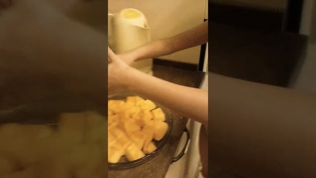 Запечённая  тыква