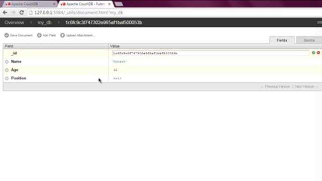 CouchDB Create Document