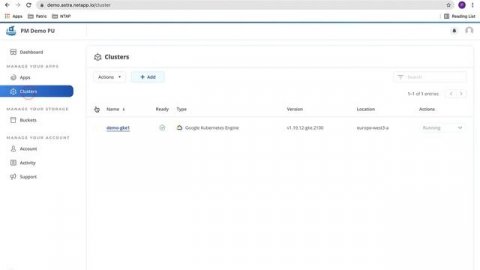 Astra Control Service on Google Kubernetes Engine