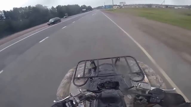Погоня за квадроциклом