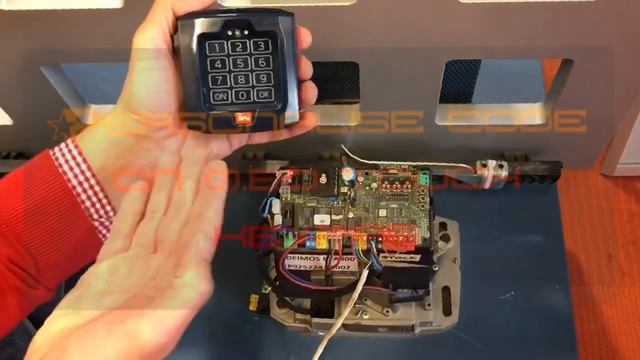 BFT tune in Q.BO touch keypad to DeimosAres BTA