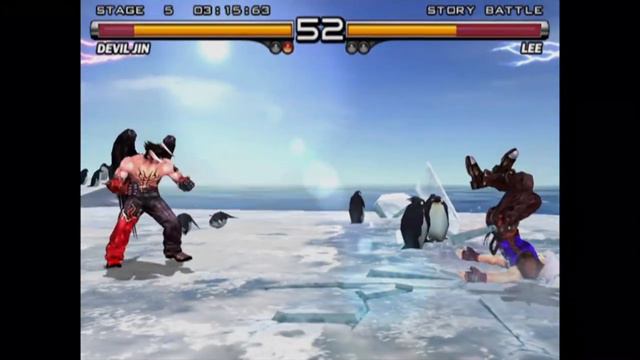 Devil Jin l TEKKEN 5 [PS2] Gameplay (Ultra Hard)