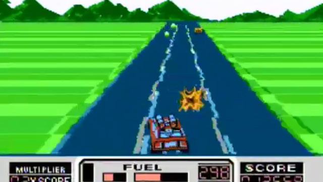 RoadBlasters - NES Gameplay