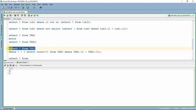 Oracle sql practice exercise with solution and Practical Interview question