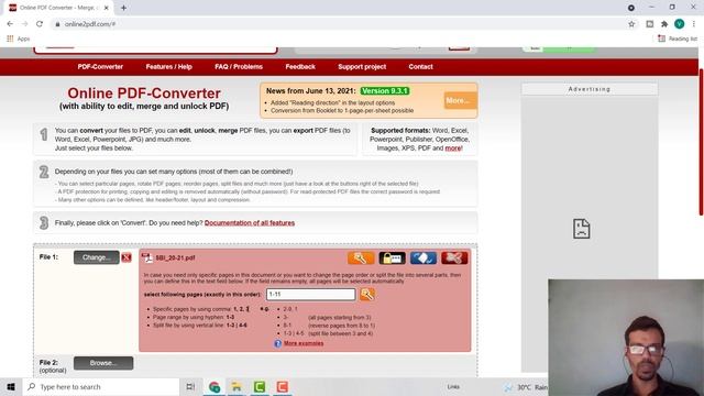 pdf to excel | online pdf converter|  pdf2excel | online2pdf.com | Convert Bank Statements to Excel