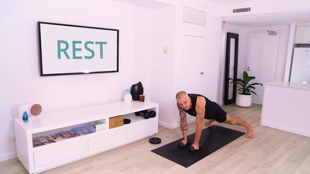 Triceps, Renegade Rows & Biceps - 10 Minute Circuit Workout