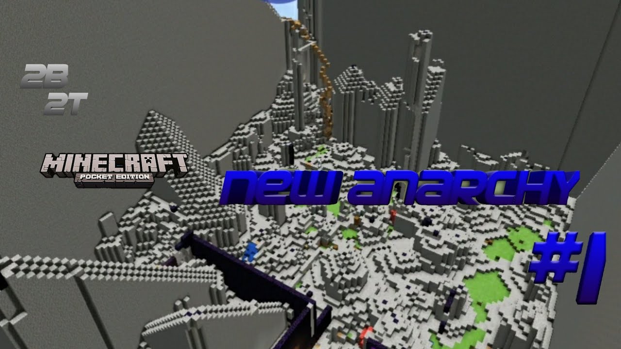2b2t PE New Anarchy#1! Having been on spawn (05.09.2020)