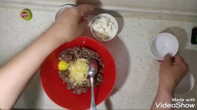 Оригинальные мясные шарики с соусом