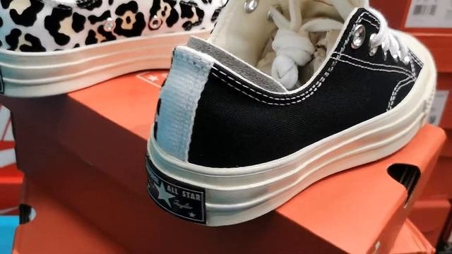 Converse Chuck 70 Logo Play леопардовые 166749С