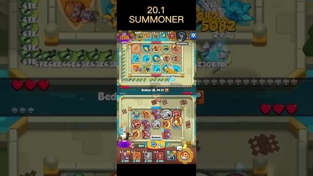 20.1 SUMMONER Talents, Game play Sneak Peek FINAL | Rush Royale