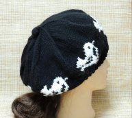 МК _Эксклюзивный, простой и очень красивый берет спицами с жаккардовым узором на любой размер!!!.mp