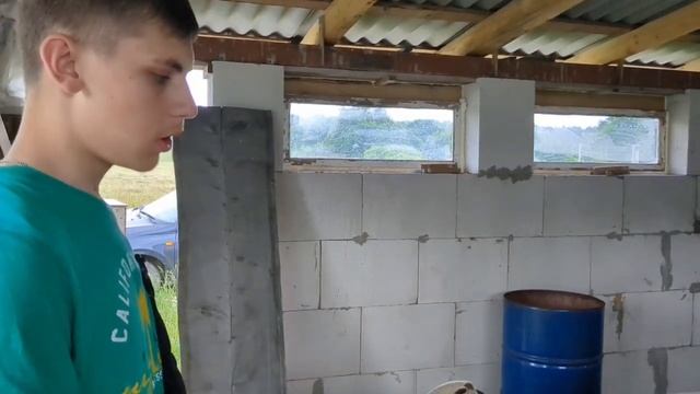 Сарай на 7 голов КРС! + Свинка Хрюнель)))