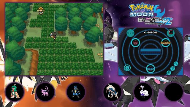 Pokemon Moon Black 2 #10 : FREE TYPE : NULL SHINY ! Pokemon NDS Rom Hack Gameplay Walkthrough .