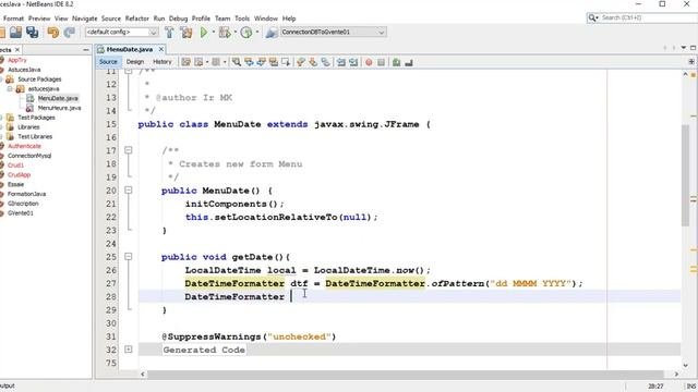 Comment récupérer la date de lordinateur en java