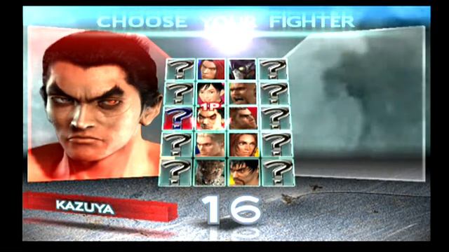 Tekken 4 Playstation2 Character Select