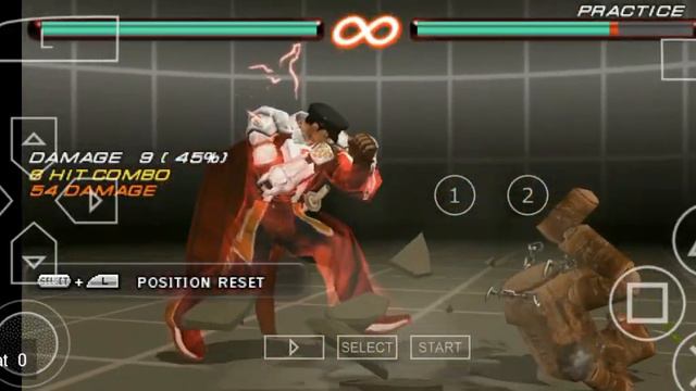 tekken 6 jin kazama's combo 3 (but the mix of tekken 7 and 6)