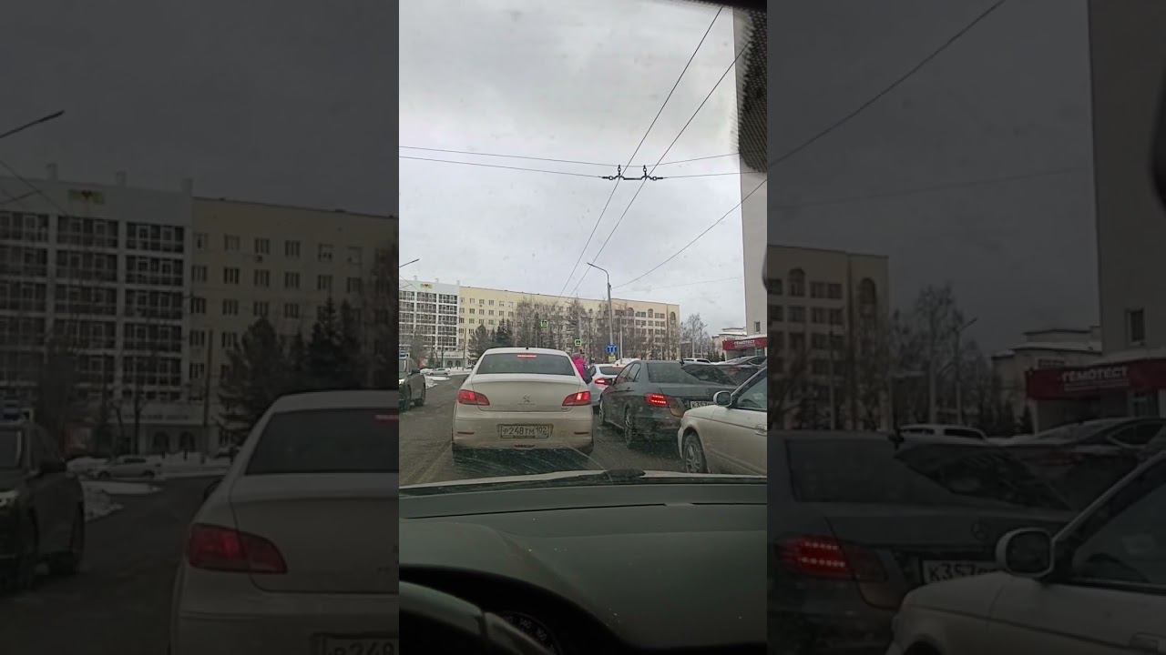 Уфа.перекресток ст.кувыкина- бакалинская.