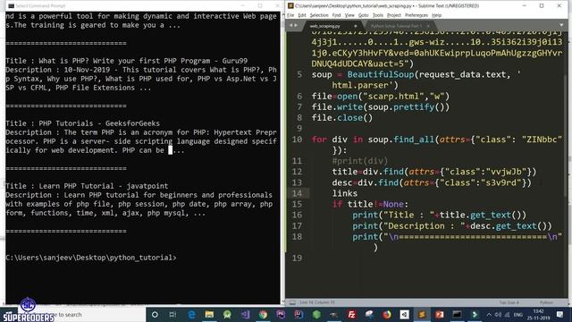 Python Web Scraping Tutorial Part 12