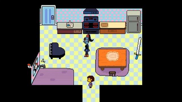 Папирус прыгает с окна  UNDERTALE