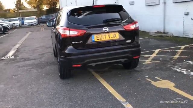 EU17VJX NISSAN QASHQAI N-CONNECTA DIG-T BLACK 2017, MC Glyn Hopkin Chelmsford Nissan