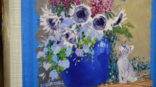 SENKARIK MESMERIZED Part 2 - Painting Petunias