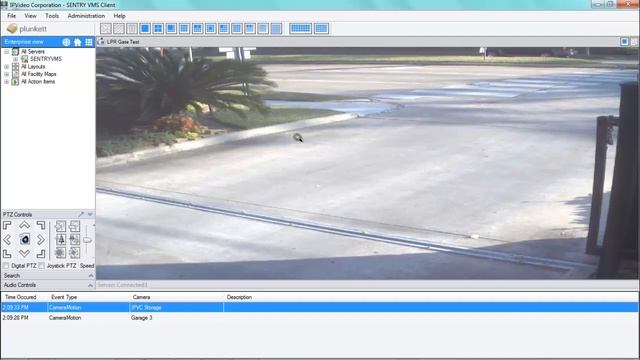 SENTRY VMS License Plate Recognition -  Operator Perspective