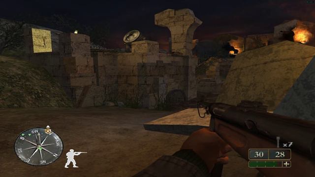 Call of Duty 2 : Big red one : Operation Husky 1943 //// Dolphin emulator GAMECUBE
