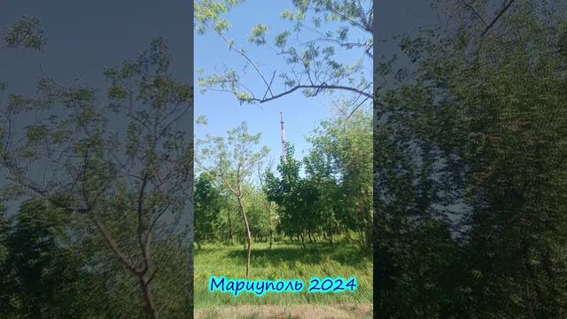 Мариуполь 2024 Приморский Парк. Телевышка