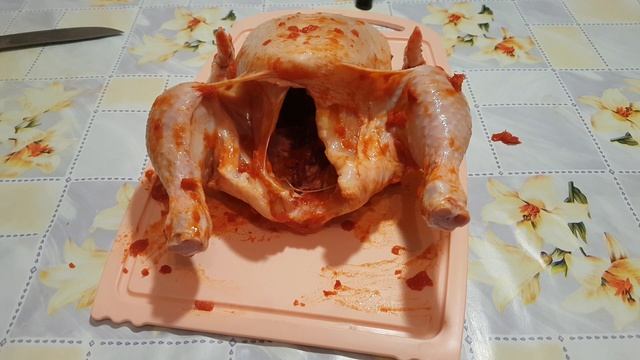 Курица на соли 5