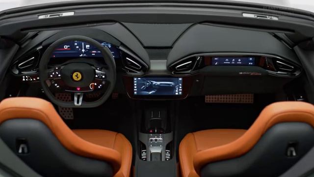 Ferrari дропнул новенький суперкар 12Cilindri с двигателем V12 на 830 лошадиных сил.