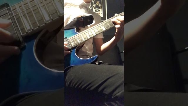 Comfortably Numb solo 2 Cover on Ibanez Gio (no pick)