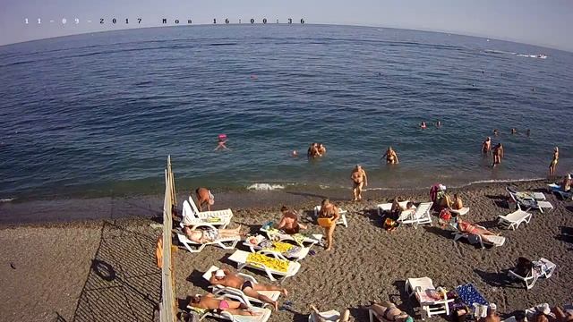 Вебкамера "Пляж Дубны". Запись 11.09.2017 16:00:06