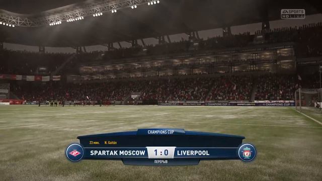 Spartak Moscow vs. Liverpool FC FIFA 18