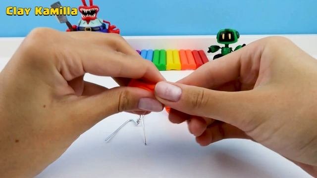 RAINBOW FRIENDS - Roblox With Clay. Sculptures Timelapse ► Kamilla Clay