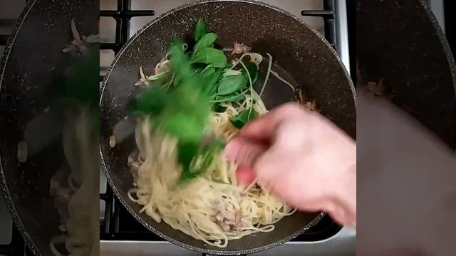 ПАСТА С ТУНЦОМ. Очень просто, быстрои вкусно. ??