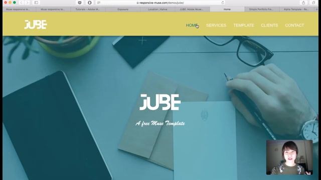 Download Free Adobe Muse Templates