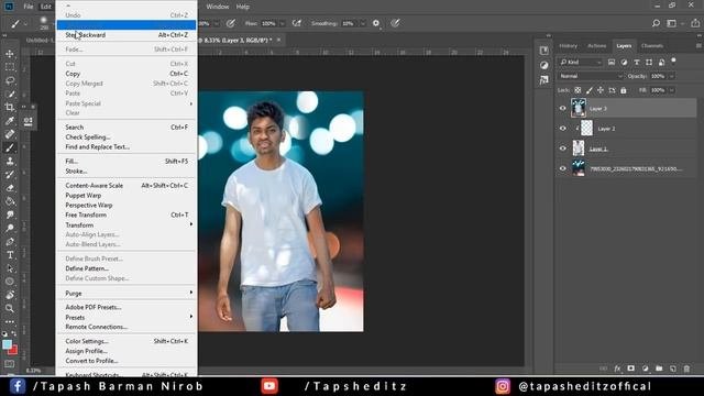 Photoshop Bokeh Concept Photo Editing tutorial