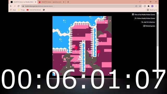 Celeste Classic Run (12m 02s 00ms)