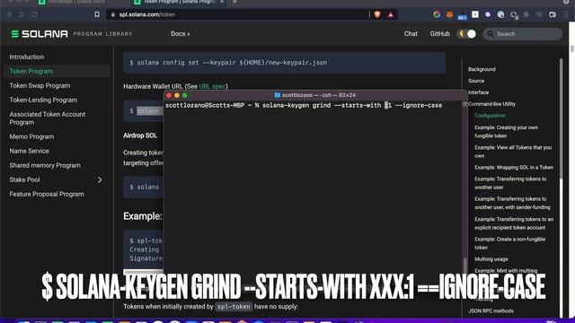Solana CLI: Generate Vanity Addresses & Establish Ledger Keypair Path