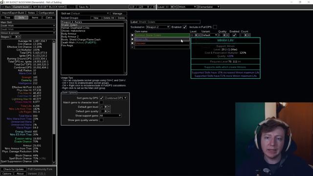 3.21 UPDATED Insane Ignite Damage Maw of Mischief Elementalist Bossing League Starter [3.20 POE]