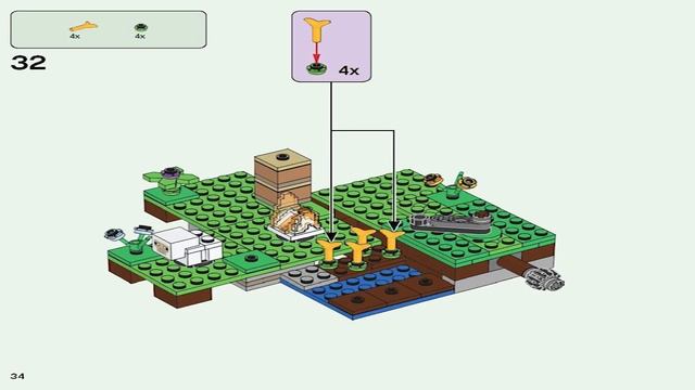 LEGO INSTRUCTIONS - The Bee Farm - 21165 (LEGO MINECRAFT)