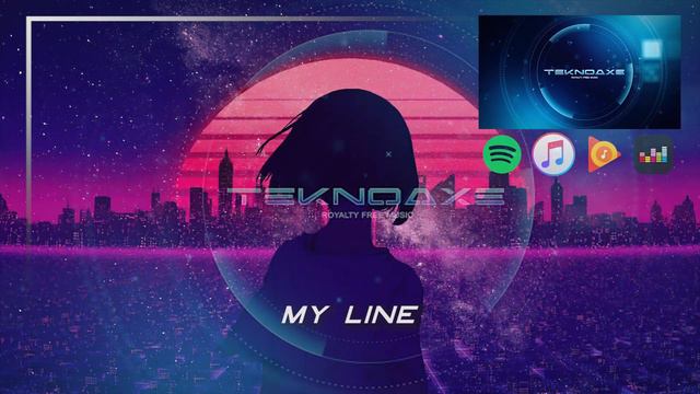 My Line - Synthwave - Royalty Free Music
