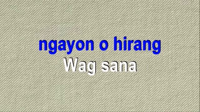 Kung Sakaling Ikaw Ay Lalayo-Karaoke HD (J Brothers)