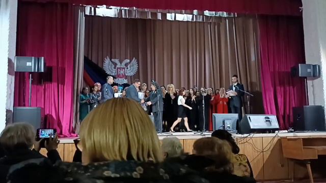 Награждение Николая Дмитриевича Борисова - "Непокоренный Донбасс"