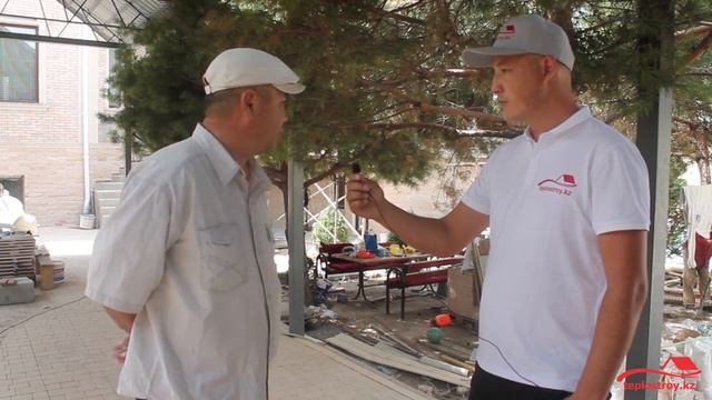 Отзыв клиента ! Утепление  крыши и пола  пенобетоном в ШЫМКЕНТЕ 8778 1414 304