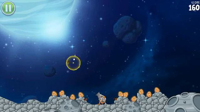 Angry Birds Space   Bonus Level E 15   Beak Impact   Walkthrough