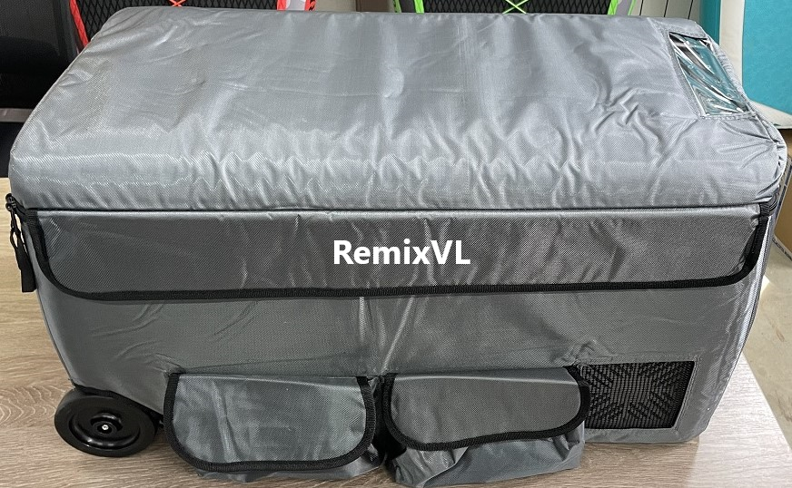 Магазин RemixVL: Видео обзор холодильник Alpicool Т36 термо чехол - сумка с карманами
